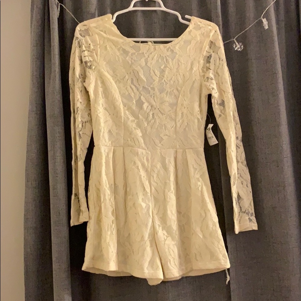 Lace romper
